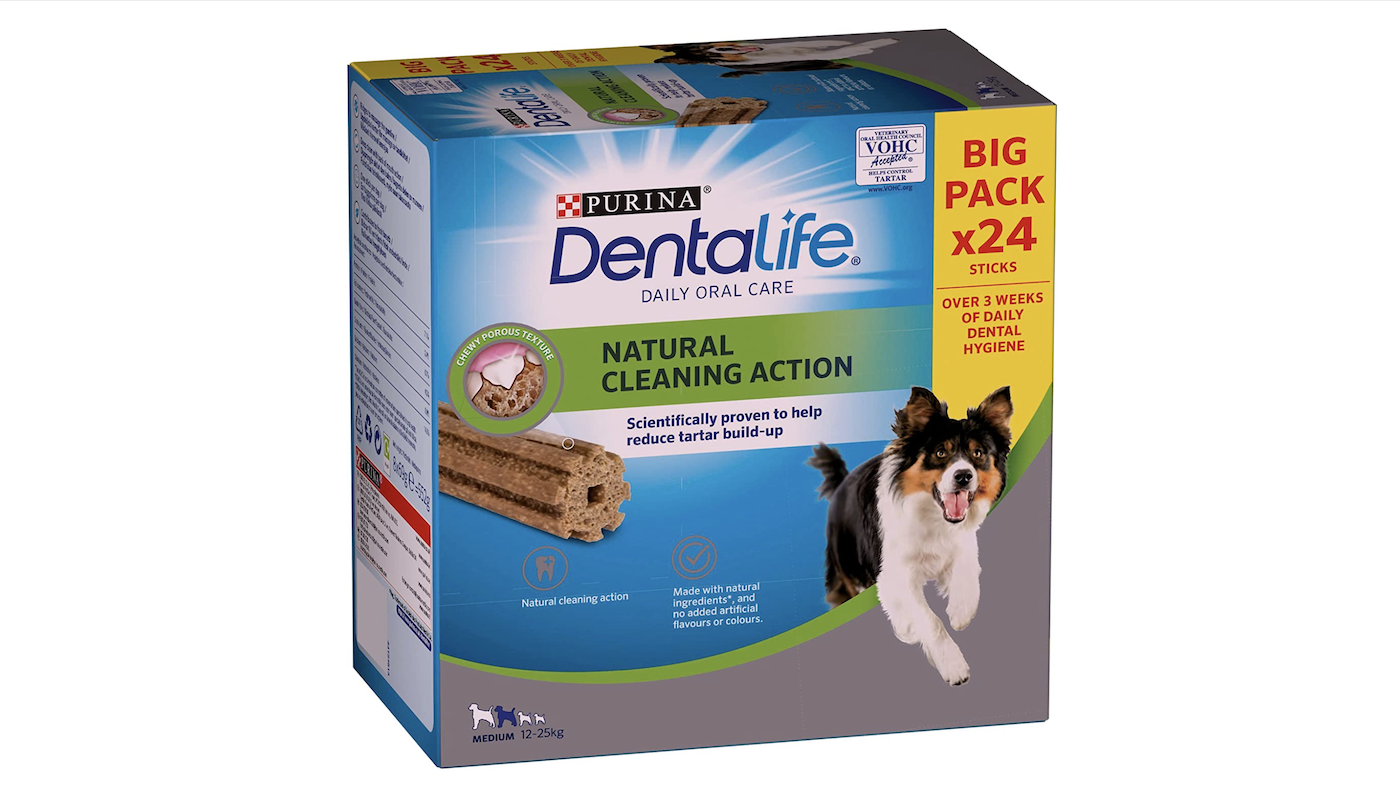 Dental chews for dogs Purina Dentalife