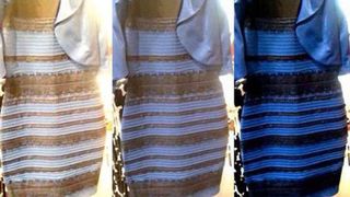 Blue and black, or white and gold? #TheDress