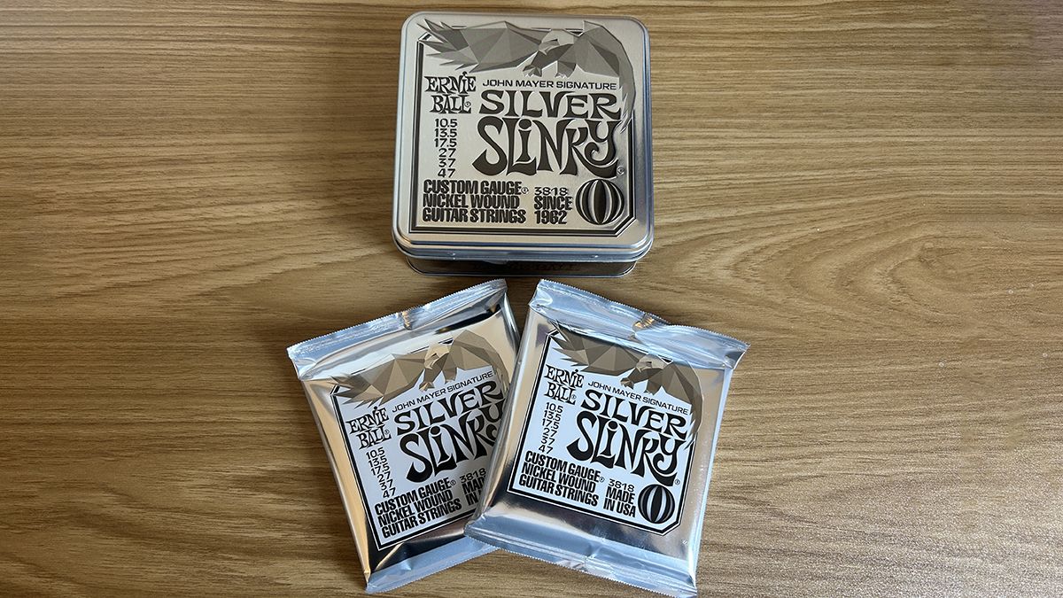 Ernie Ball John Mayer Silver Slinky string set