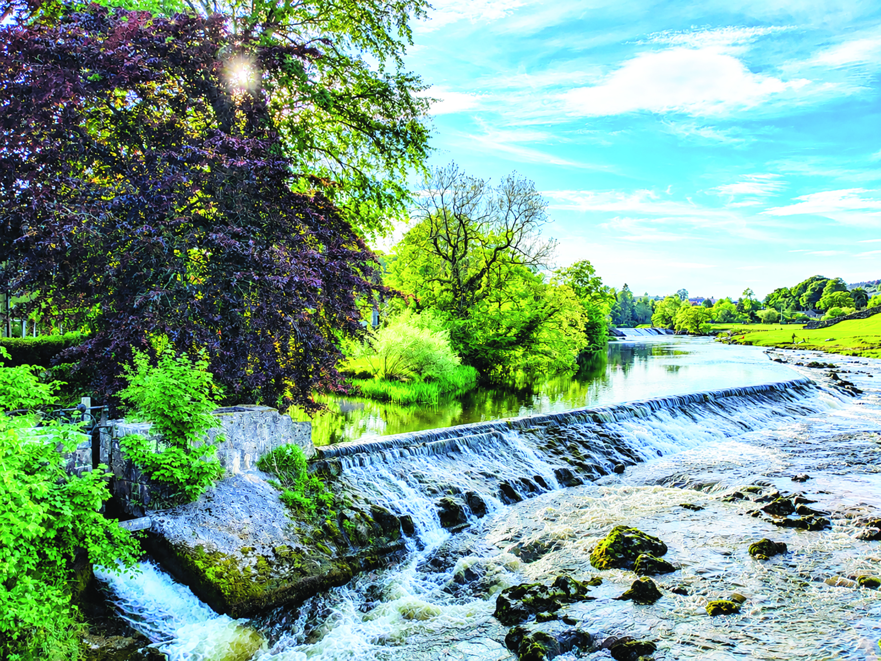 Reaching over the Rapids