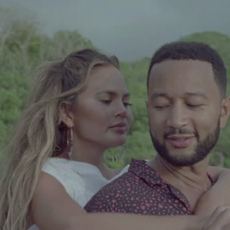 john legend wild music video chrissy teigen pregnant