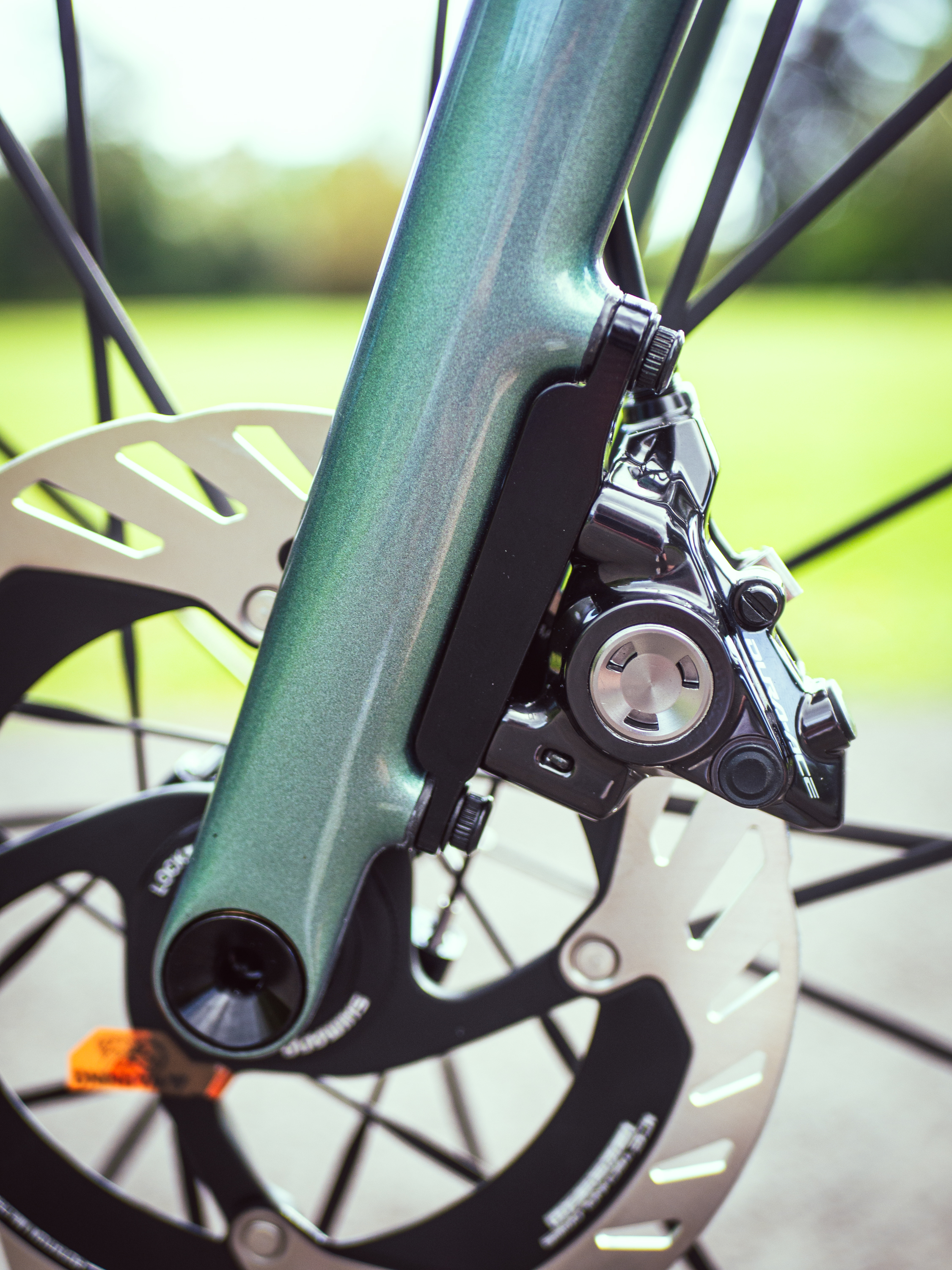 Close ups of the Specialized S-Works Aethos 2