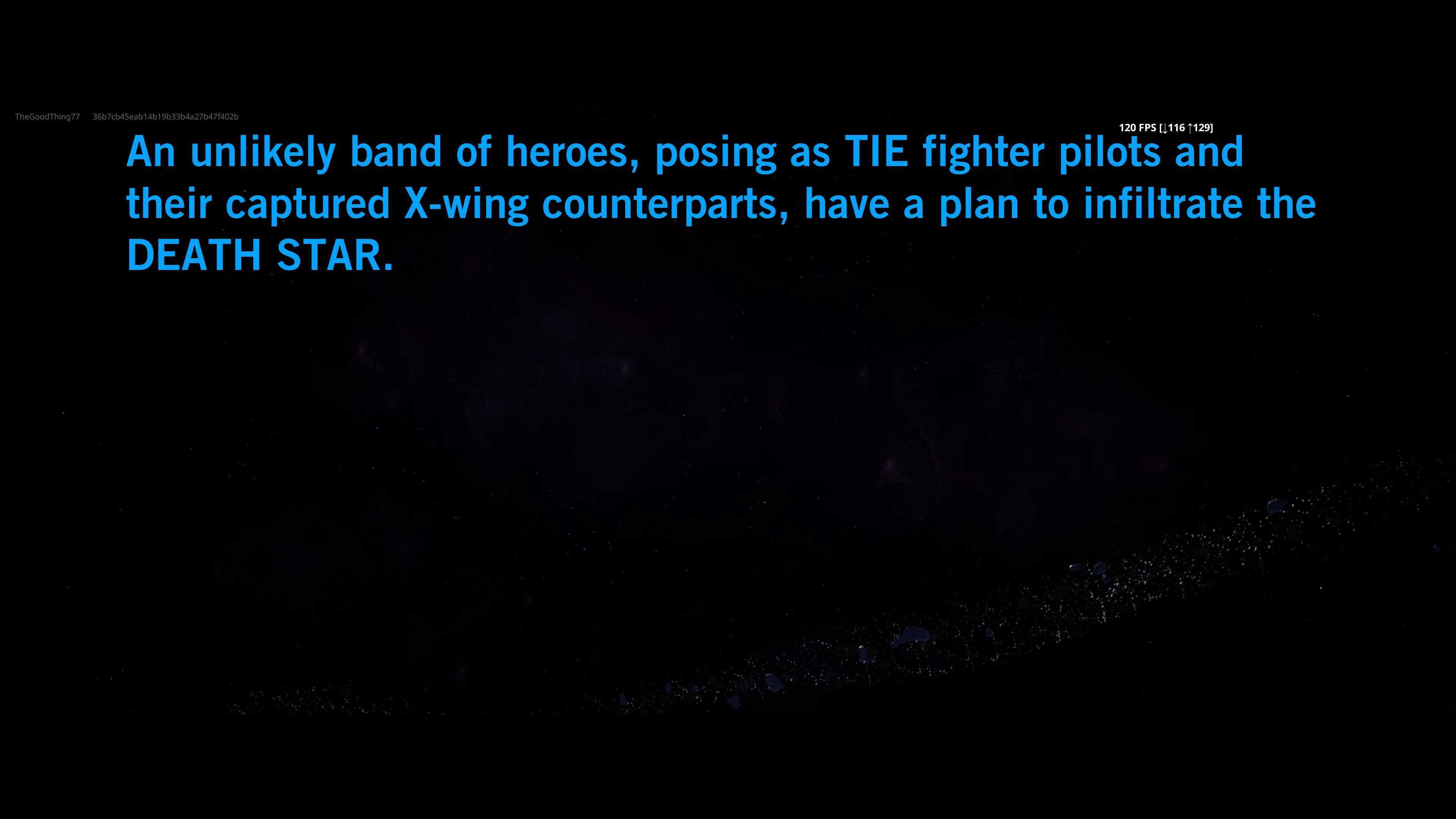 Star Wars crawl