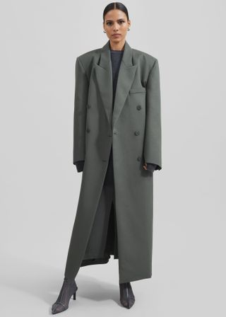 Jane Long Coat - Light Khaki