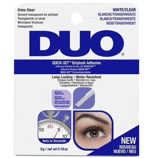  how to apply false eyelashes - Duo Quick Set Striplash Adhesive Eyelash Glue Clear