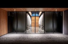 Egg-shaped fermenters at Maison Lineti Distillery