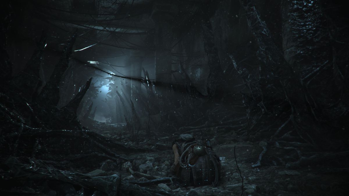 Screens from a fantasy video game set in ancient greek ruins