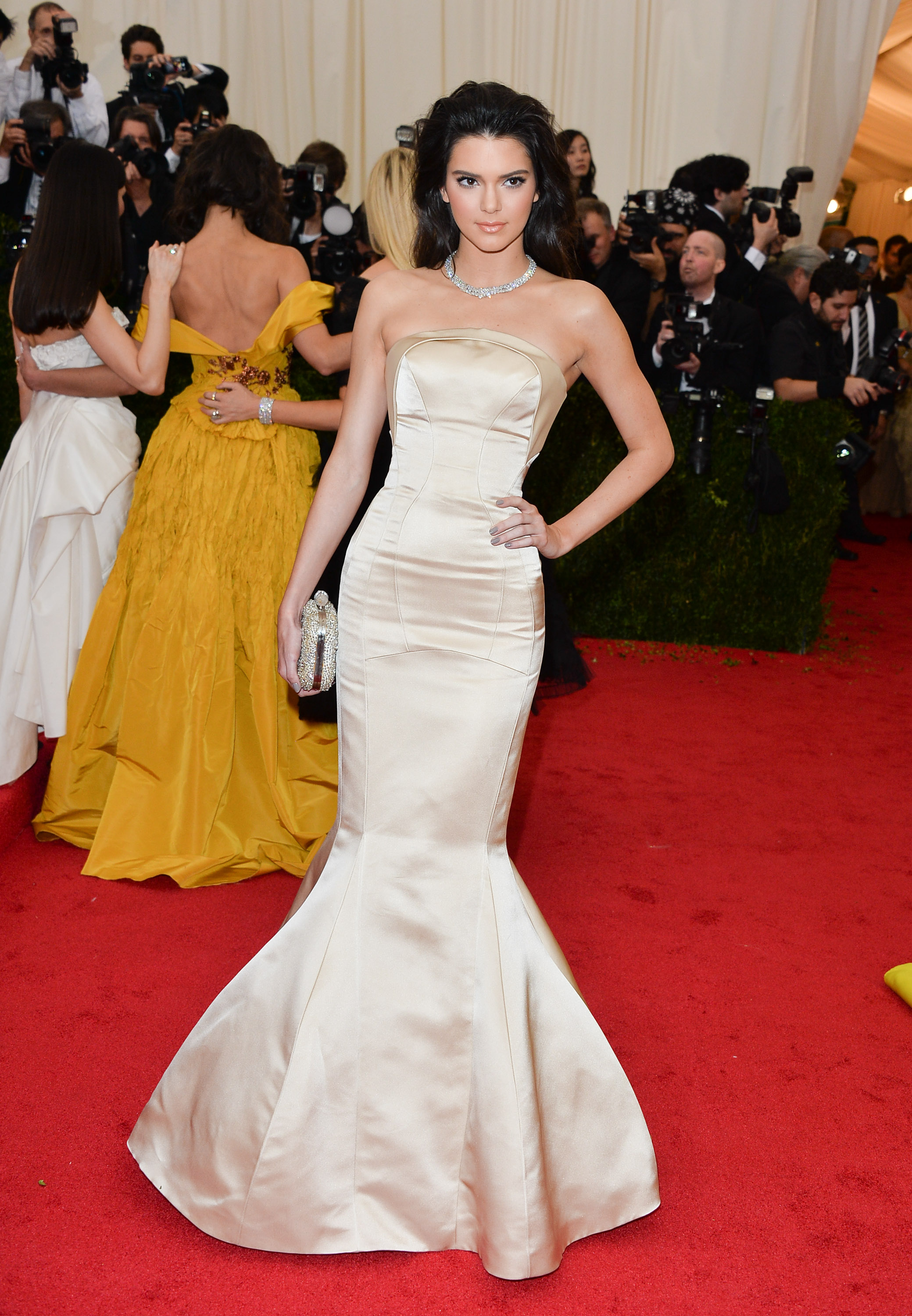 Kendall Jenner attends the "Charles James: Beyond Fashion" Costume Institute Gala at the Metropolitan Museum of Art on May 5, 2014 in New York City. (Photo by George Pimentel/WireImage)