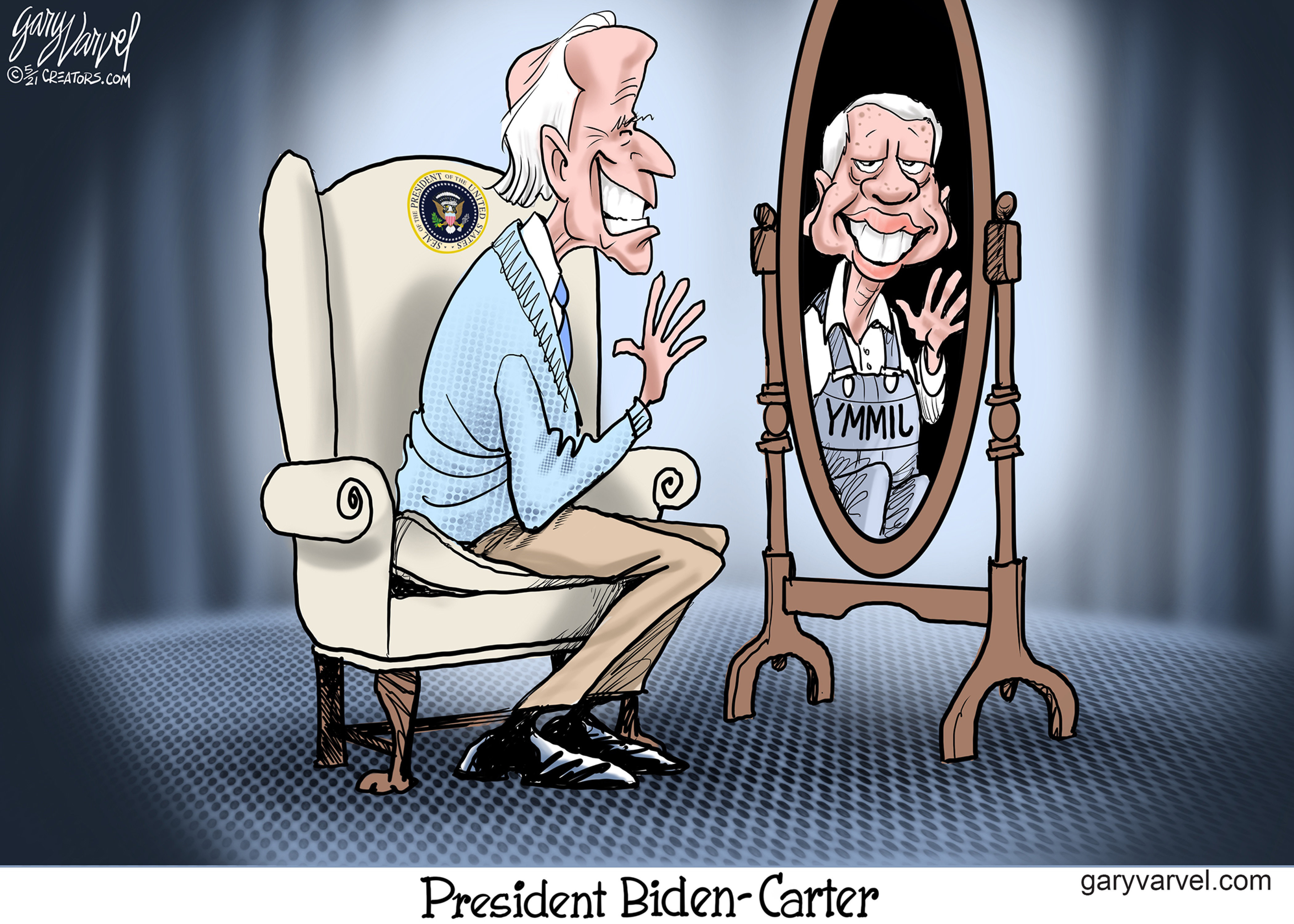 Political Cartoon U.S. biden jimmy carter The Week