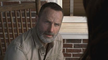 Rick Grimes (Andrew Lincoln) in a new The Walking Dead season 9 trailer