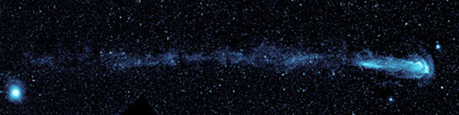 Comet-like Tail Discovered Behind Speeding Star