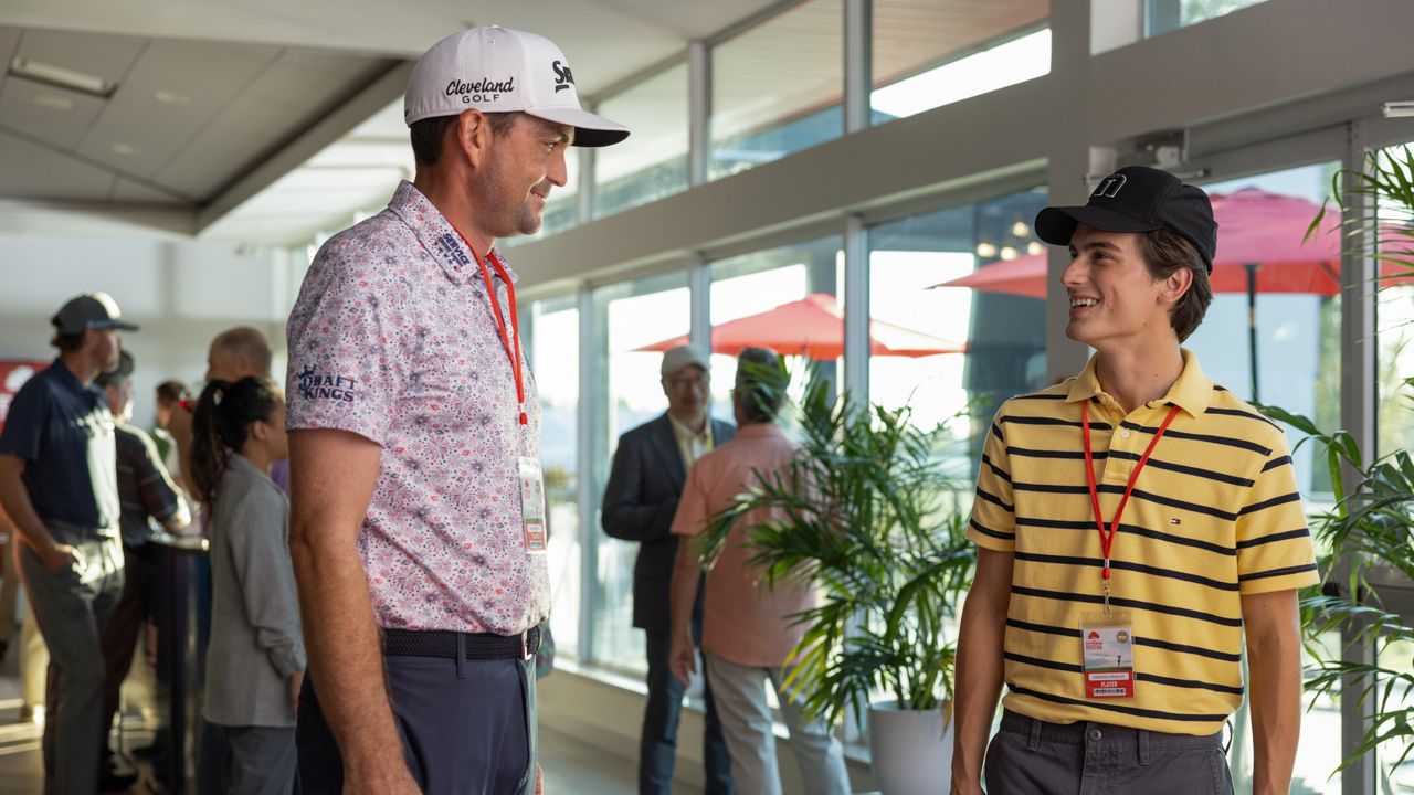 Keegan Bradley and Peter Dager in Stick