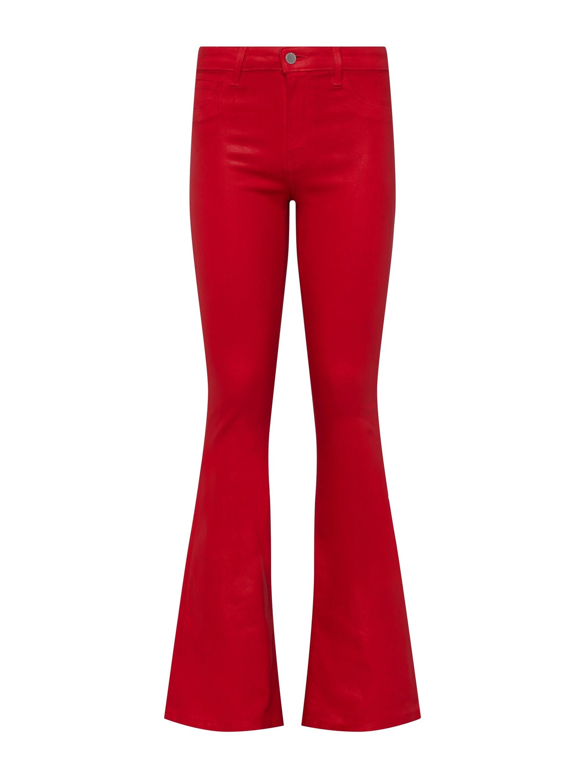 L'AGENCE, Marty Coated Flare Jean