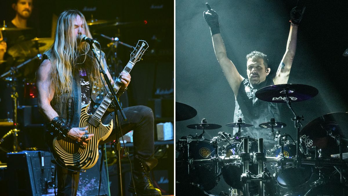 Zakk Wylde and Charlie Benante