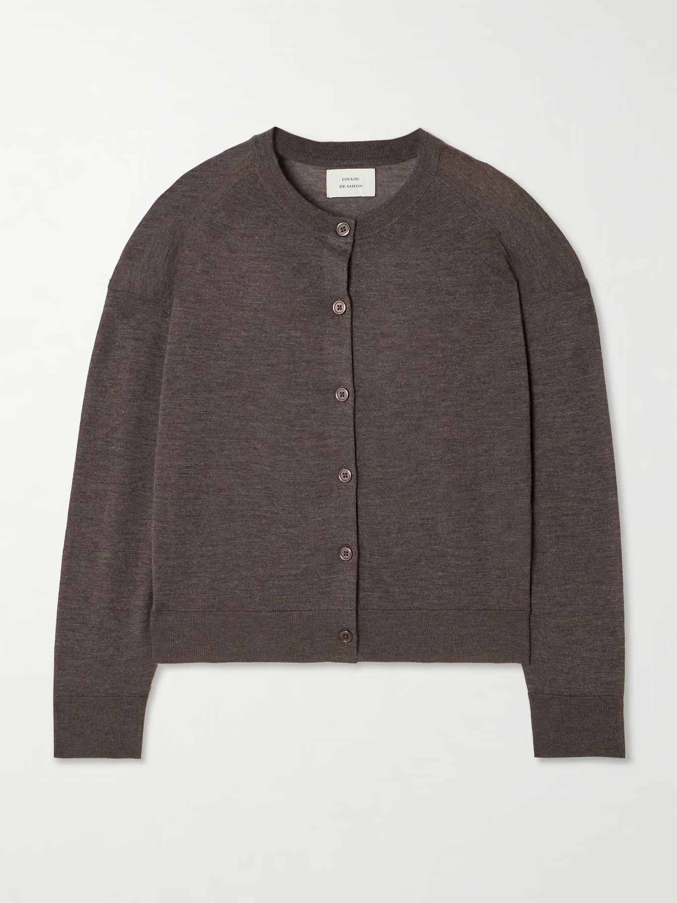 LOULOU DE SAISON cardigan in brown