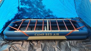 Decathlon camp bed hotsell