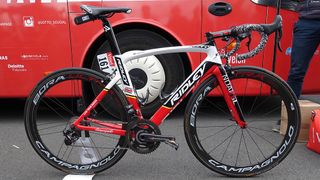 Recently crowned German champion, Andre Greipel, is aboard Ridley's Noah SL, a bike renowned for its rigidity and aerodynamics, at this year's Tour
