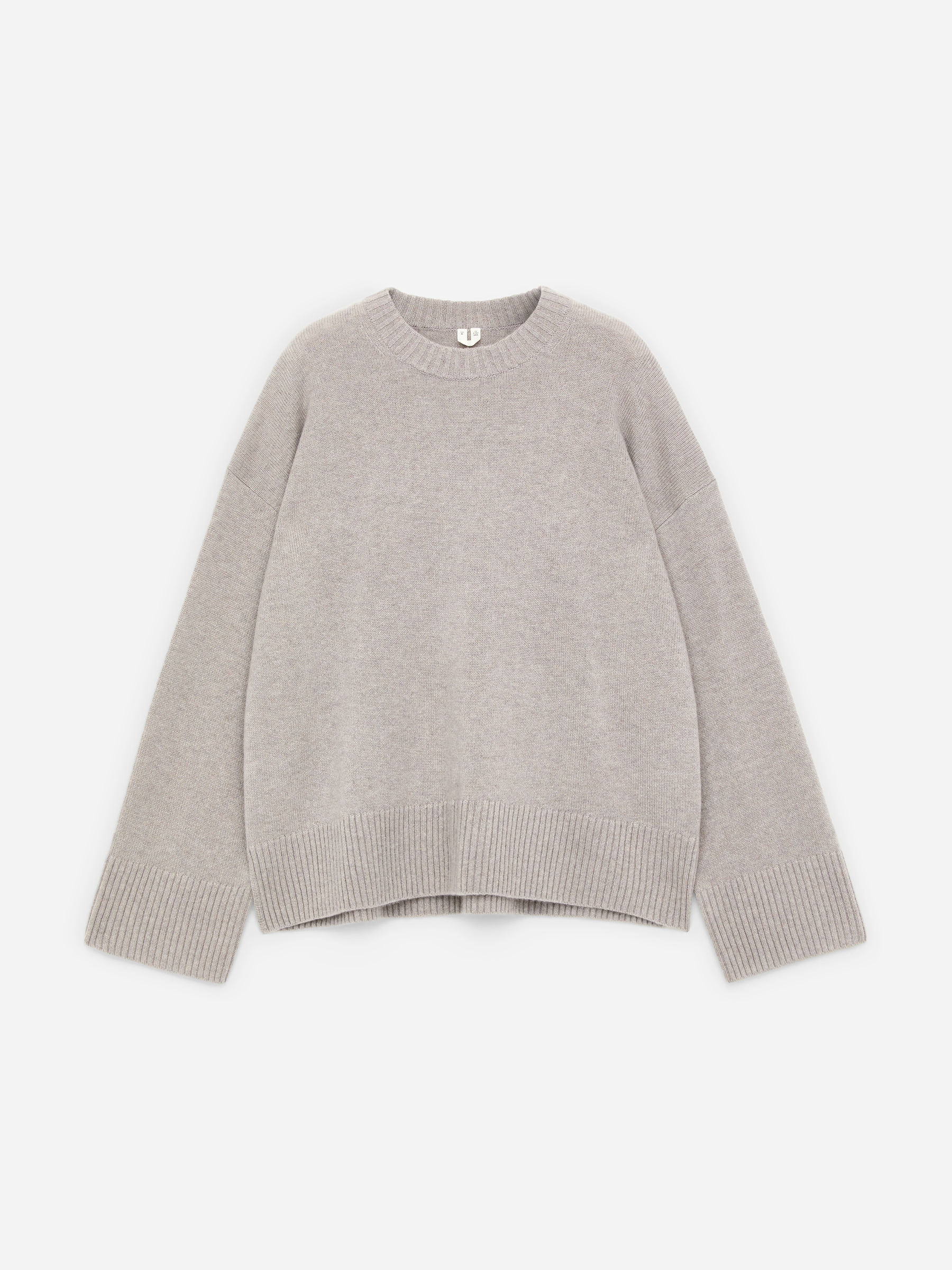 Oversized Pure Cashmere Jumper&amp;#8203; &amp;ndash; Light Mole &amp;ndash; Arket Gb