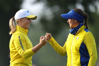 Grant and Stark Solheim Cup