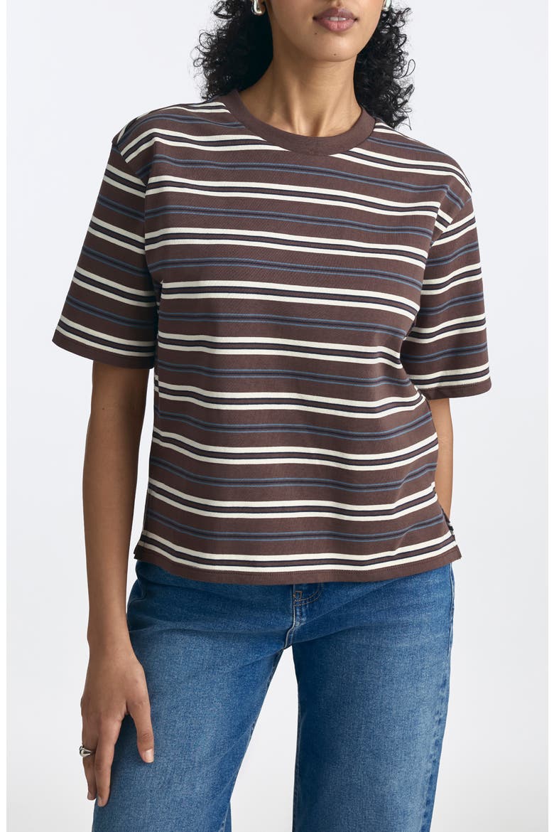 Stripe Cotton Jersey T-Shirt