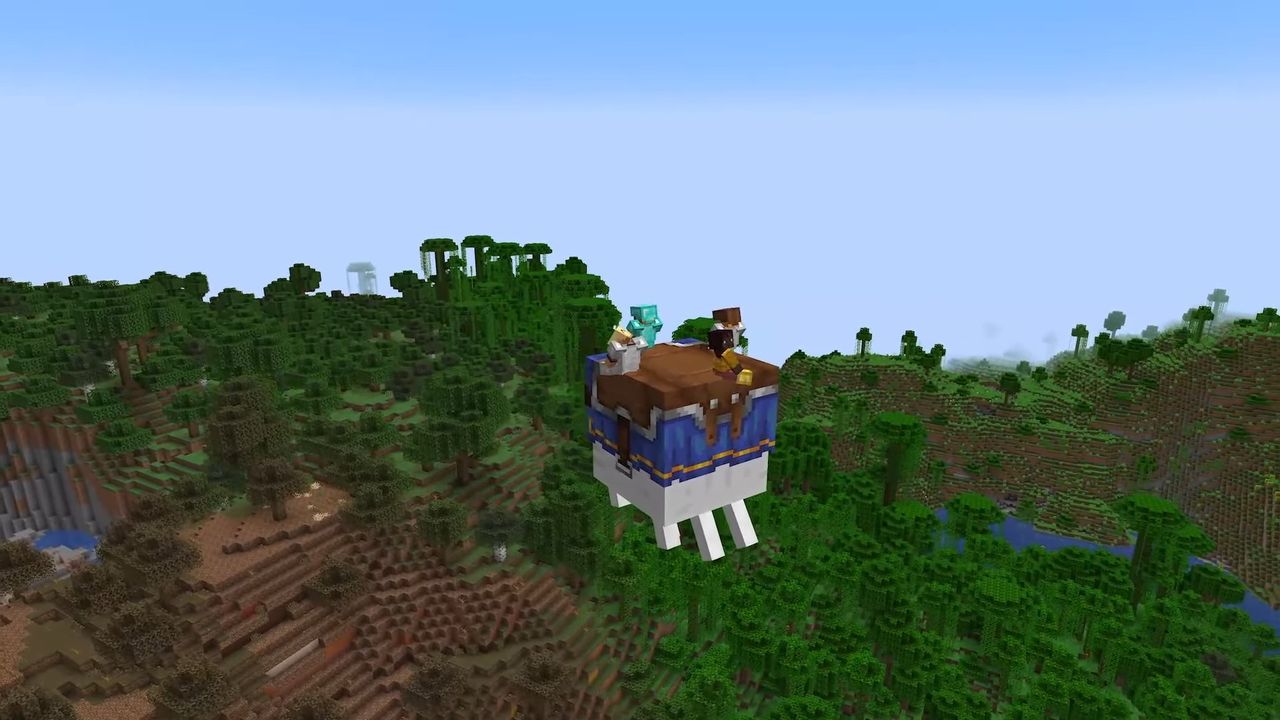 Screenshot of Minecraft Live (Mar. 2025).