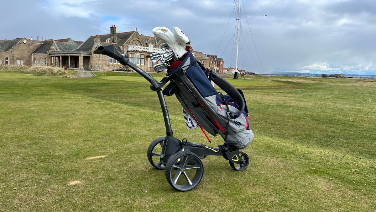 Motocaddy M3 GPS Electric Trolley Review Golf Monthly