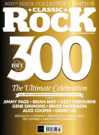 Classic Rock 300th issue cover