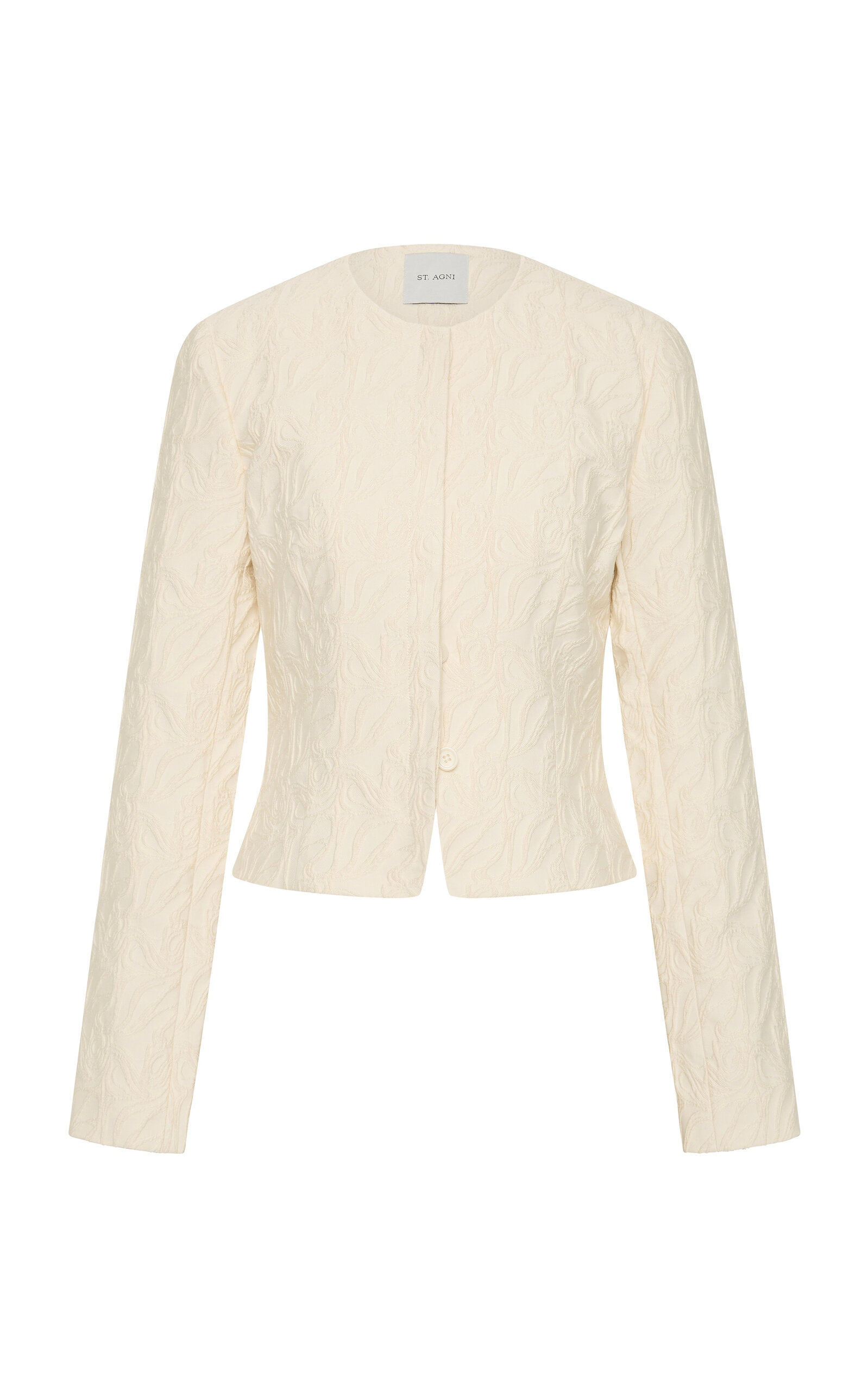 Iris Jacquard Cotton-Blend Jacket