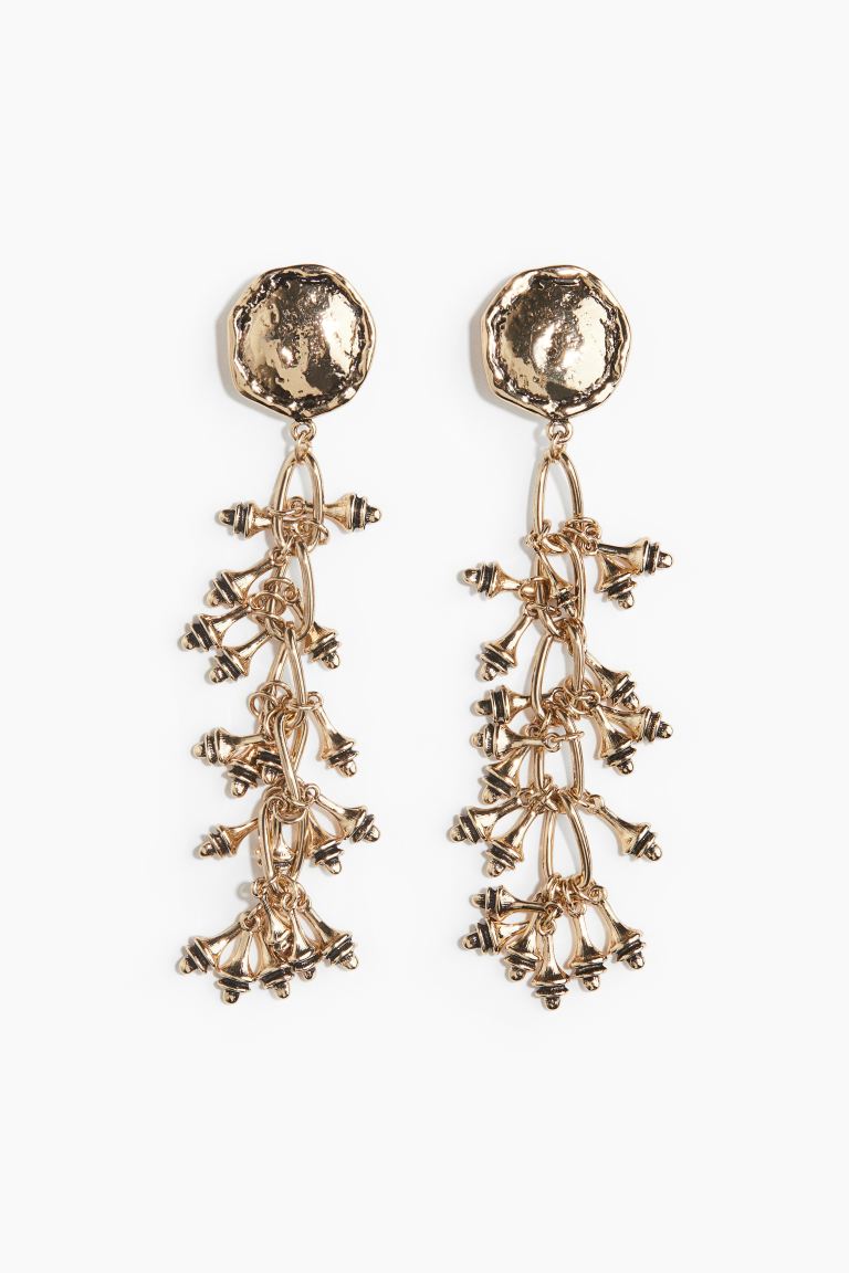Long Cluster Earrings