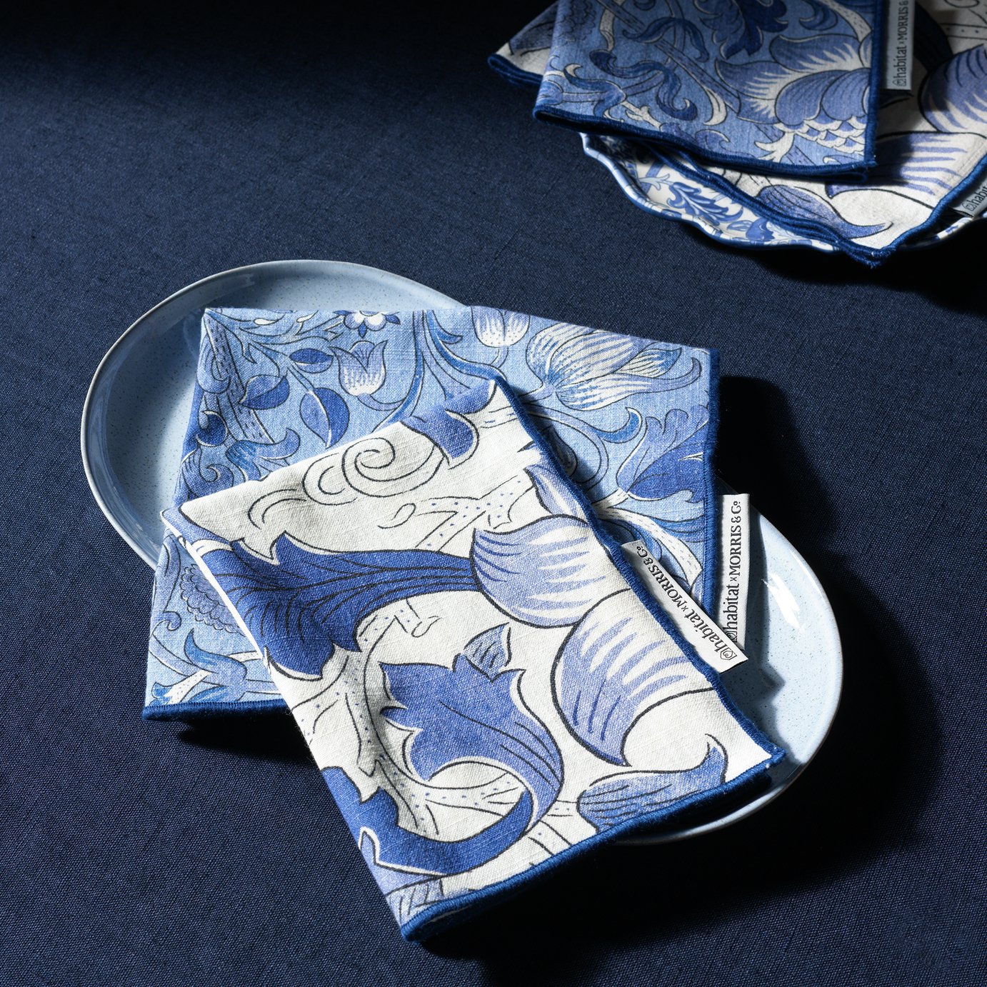 Habitat X Morris &amp;amp; Co. Inky Set of 4 Napkins
