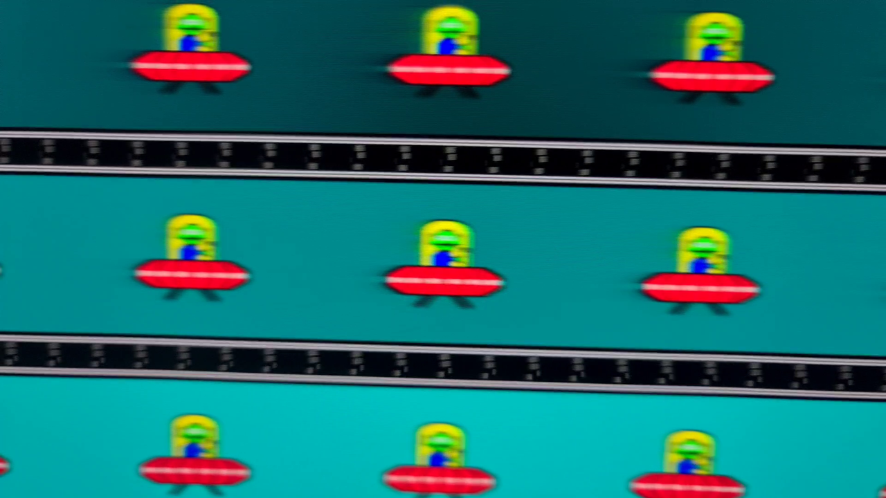 UFO testing benchmark screen