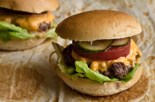 Slider burgers 