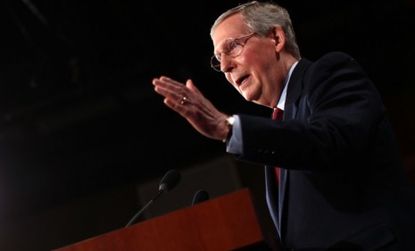 Mitch McConnell will introduce an act that could make the contentious Bush tax cuts permanent.