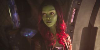 Zoe Saldana in Avengers: Infinity War