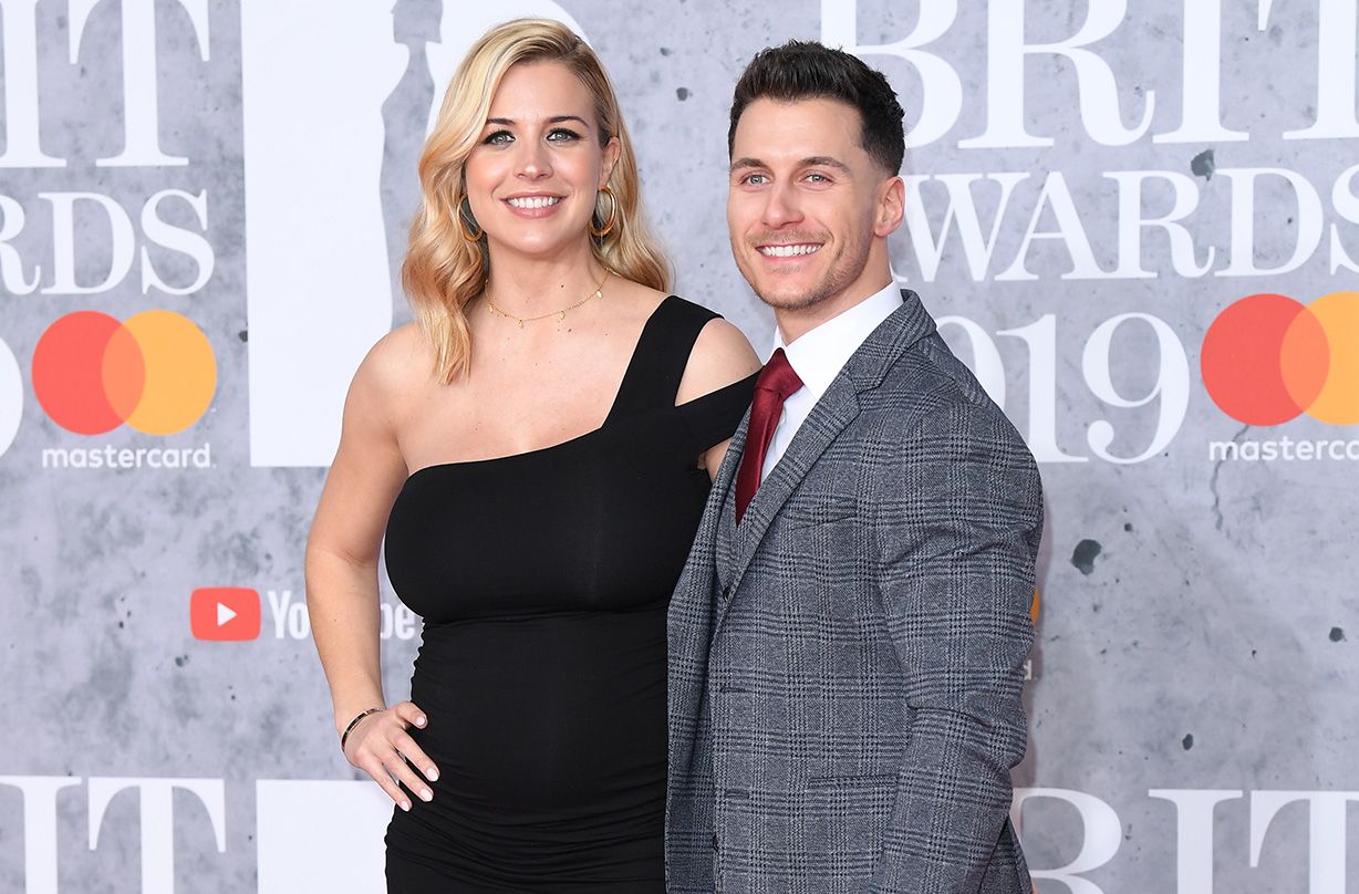 gemma atkinson gorka marquez welcome first child