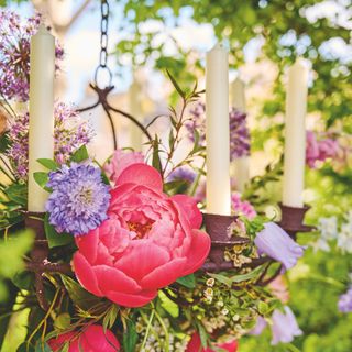 summer floral decoration ideas for garden party