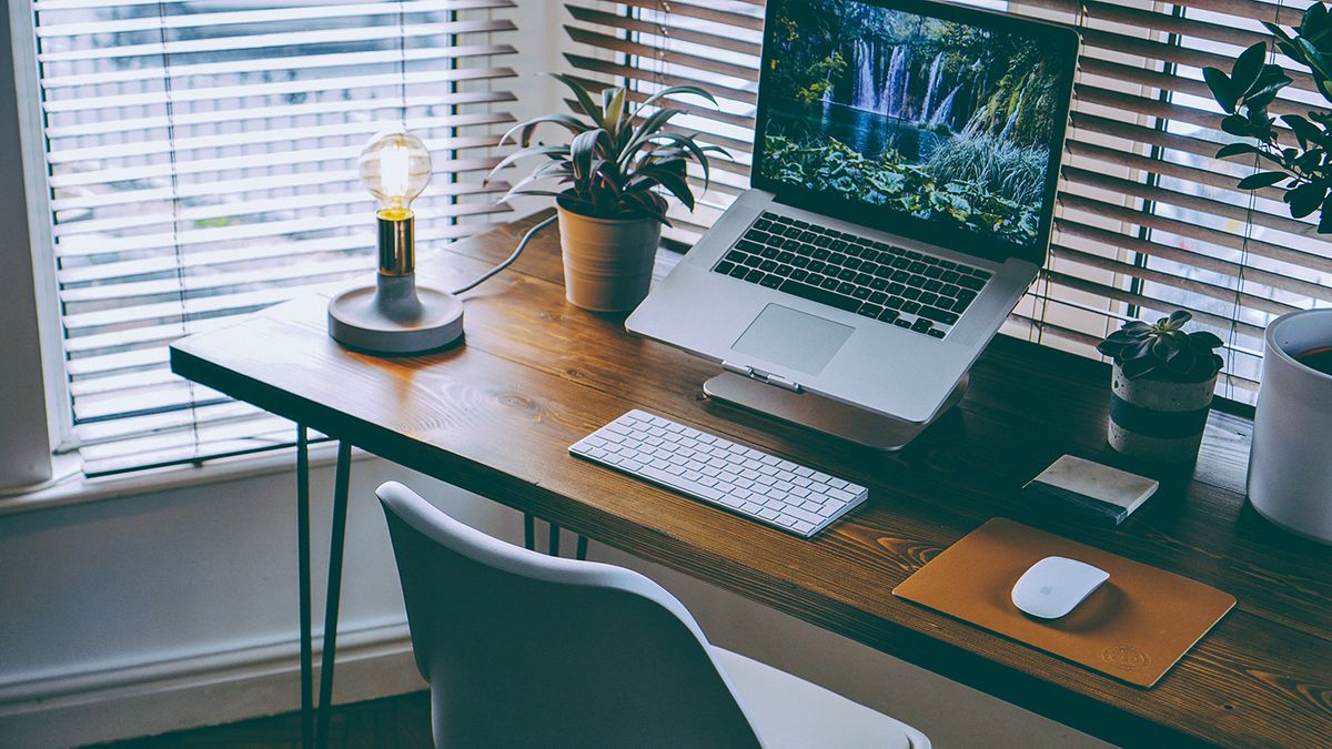 Work At Home Desk Setup Living Room