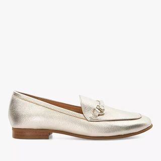 Dune Leather Snaffle Detail Loafers