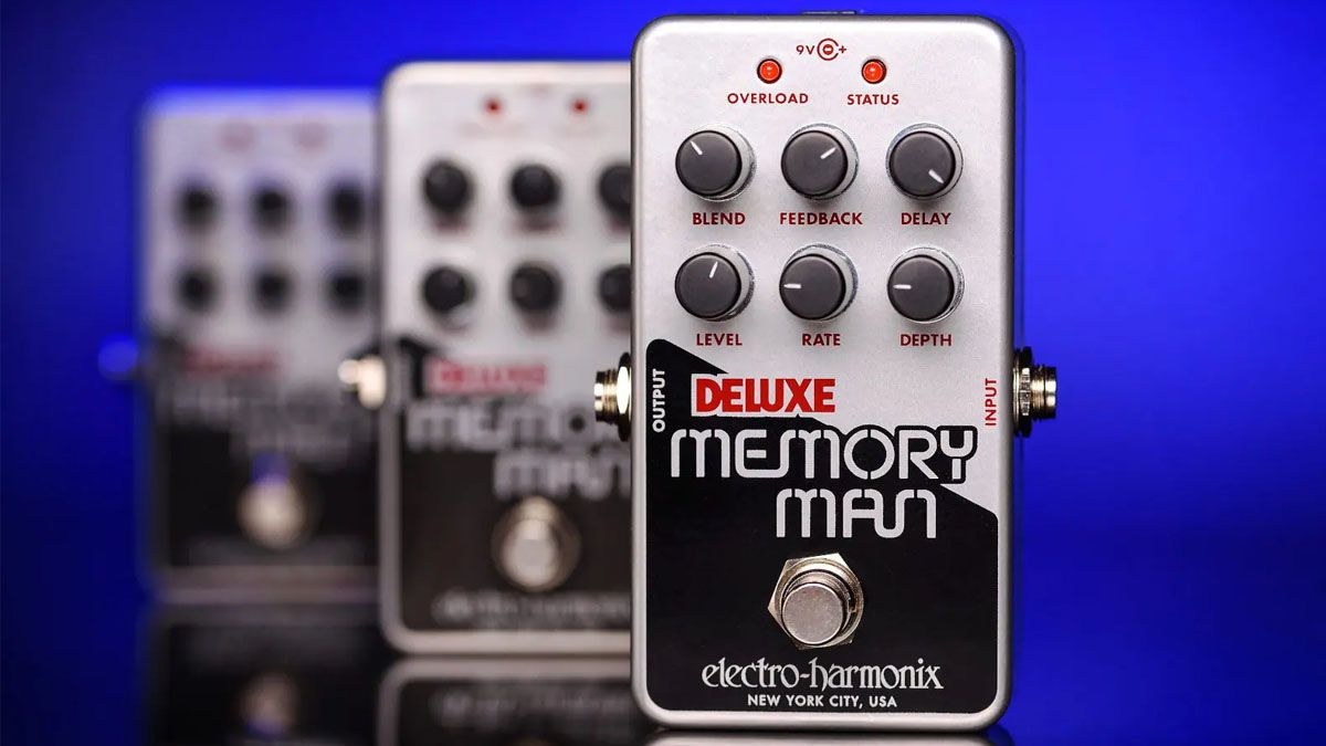 Electro-Harmonix revises a pedalboard classic as the Deluxe Memory