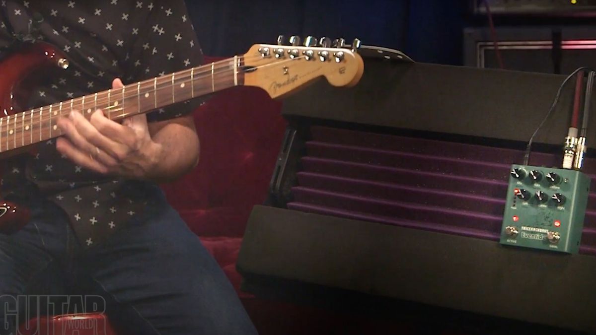 Watch Paul Riario conjure a ‘new species of swirl’ with the Eventide TriceraChorus pedal