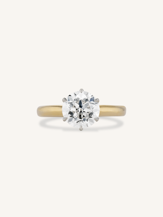 Tiffany & Co. 1.78 Carat Diamond Solitaire Vintage Engagement Ring