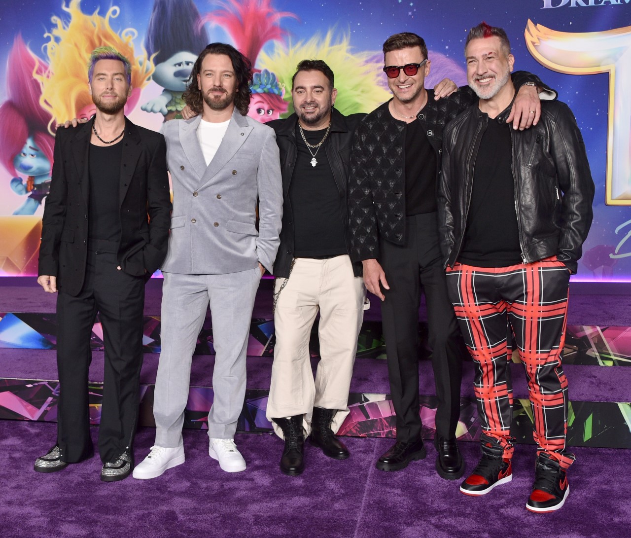*NSYNC Is Here: Justin Timberlake And Co. Are All Smiles As The Band Re ...