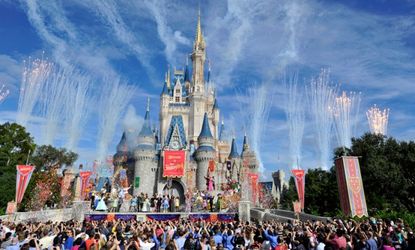 Disney's shares are up 51 percent since last year.