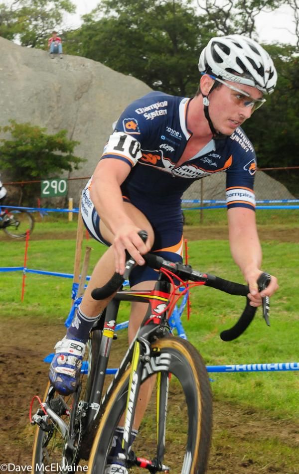 Luke Keough (Champion) having a great ride