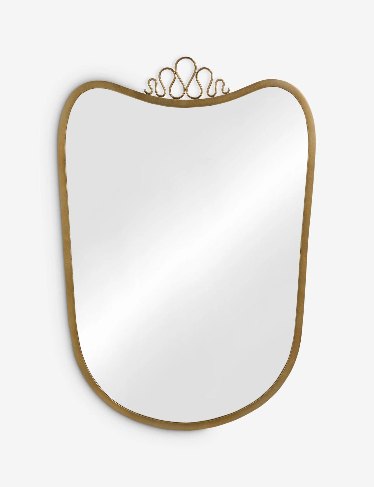 Powell Brass Wall Mirror