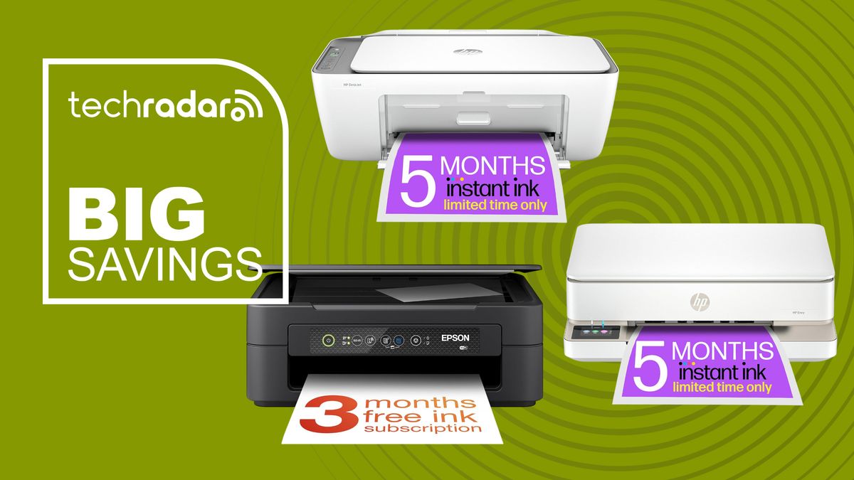 Amazon's best-selling home printer just got a massive price cut for Prime Big Deal Days and it's now £39 with 5 months' free ink