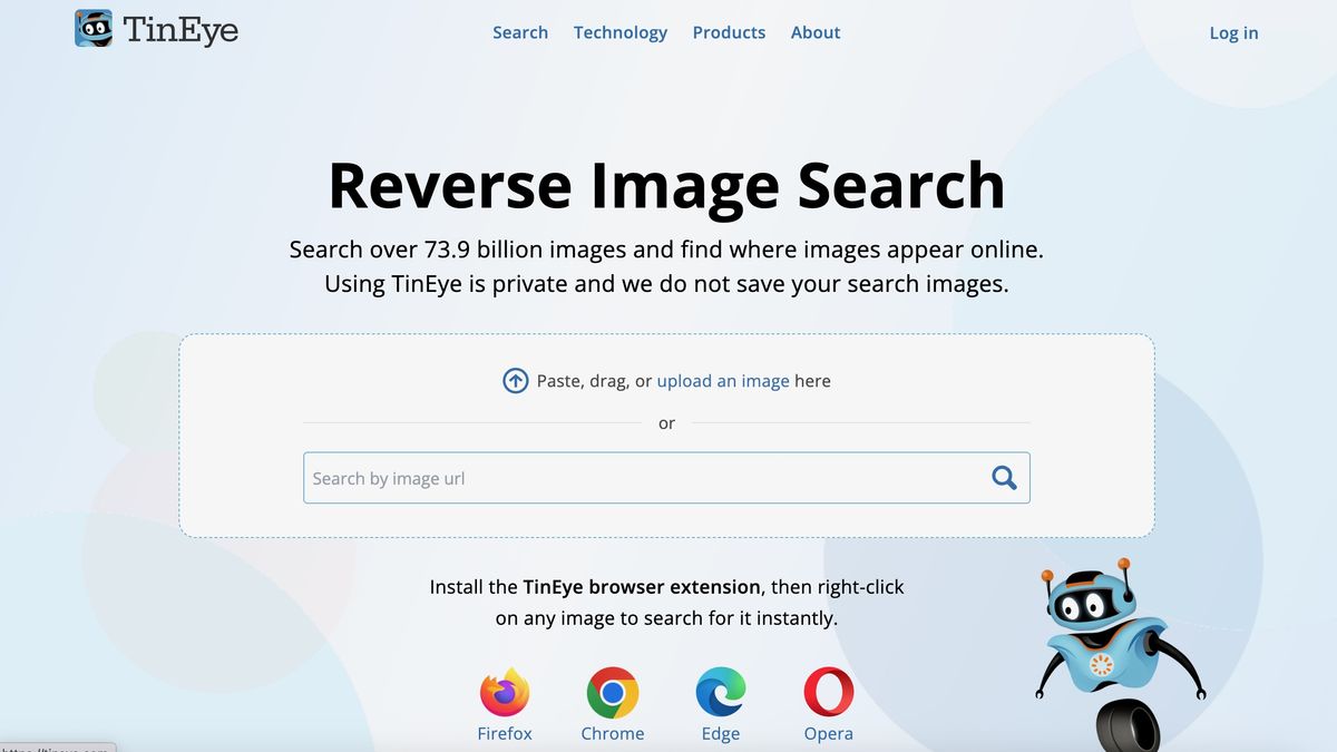 TinEye website