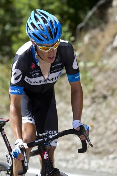Tom Danielson (Garmin-Cervelo) had a fierce battle with Gobernacion
