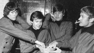 The Bobby Fuller Four posing for a photograph in the 1960s