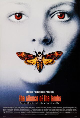 Original poster for the film The Silence of the Lambs